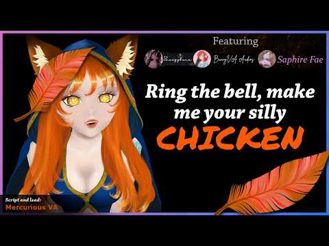 FFFF4M - You hypnotize the Hero into a chicken! [Villain vs Hero] [Reverse hypnosis]