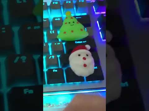 ASMR mochi races. full video up now. 🎄❄️