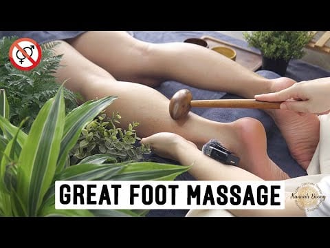 Deep Leg Massage Relaxation Like Never Before!