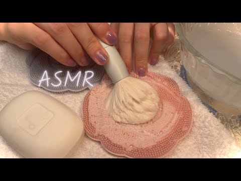 ASMR | Soothing Brush & Foam Cleaning Sounds 🫧 Relaxing Trigger