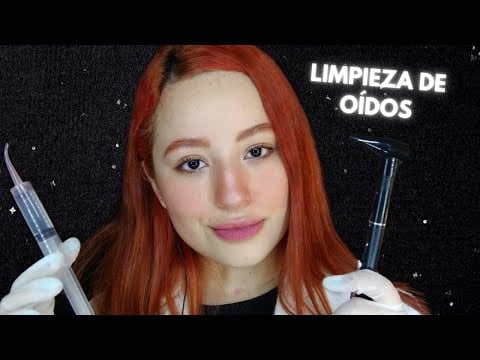 LIMPIEZA DE OÍDOS MÉDICA | BINAURAL | ASMR Español