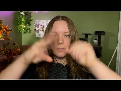 ASMR 5 MINUTE FAST AND AGGRESSIVE HAND SOUNDS (no talking)