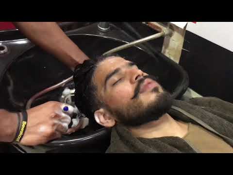 ASMR Relaxing Hair Washing/Shampooing, Scalp Massages 💆‍♂️ by Barber Sameer