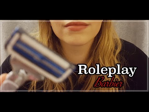 ASMR FRANCAIS 🌸 ROLEPLAY BARBIER A DOMICILE ✂️