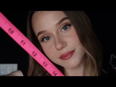 ASMR Measuring, Plucking and Adjusting You | Personal Attention, Whispered