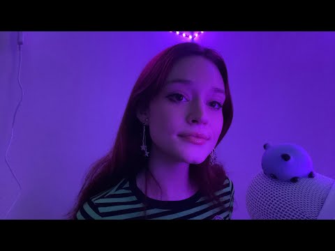 ASMR inaudible whisper ramble + hand movements ✨