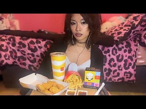 Comfort ASMR : Eat With Me || Mcdonald's Mukbang 