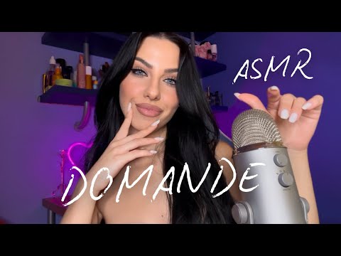 ASMR Ti pongo Domande di Cultura Generale (livello facile - medio)
