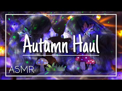 ASMR || Cozy Autumn Shopping Haul 🍁🛍️ (No Talking) ~ Jonathan ASMR