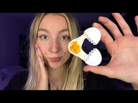 ASMR | Cracking An Egg On Your Head 🥚
