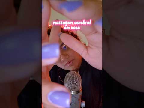 massageando seu cérebro 🧠 #asmr #asmrmassage #massagem #asmrvideo