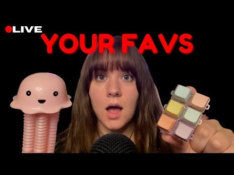 🔴LIVE ASMR - Your FAVORITE Triggers - FAST and AGGRESSIVE 💨💤