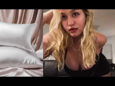 ASMR Silk Pillowcase Review & Unboxing ( silknsnow ) 