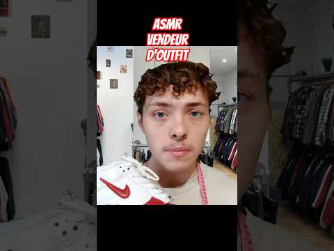 asmr vendeur d'outfit