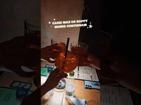 CASADAS TAMBÉM FAZEM HAPPY HOUR 🍻