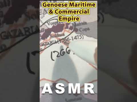 The Huge Genoa Maritime & Commercial Empire #asmrhistory #genoa #asmrtracing #asmrfacts