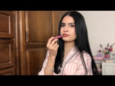 asmr maquillándome + plática (100% susurros) °˖➴🪽