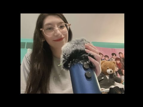 ASMR Mic Brushing And Close Up Whispering