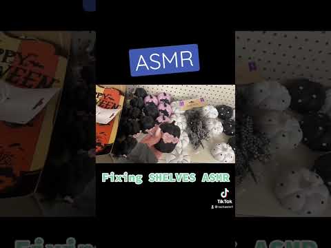 Fixing Shelves At The Store ASMR Oddly Satisfying (credit to southern sounds ASMR)