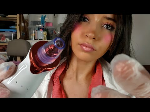 ASMR FRANÇAIS : RP MÉDECIN - J'ÉXAMINE ET JE TE SOIGNE LA PEAU