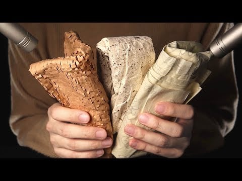 ASMR Best Paper Sounds📜 청각신경들이 짜릿해지는 종이 소리
