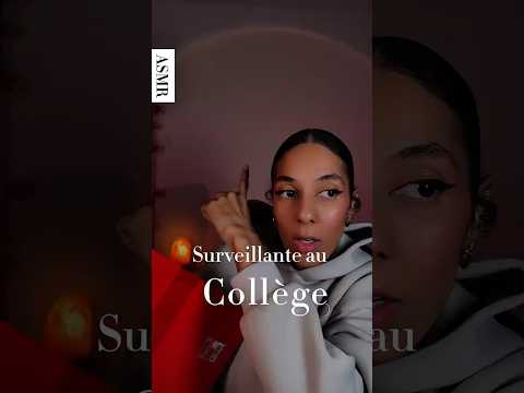 ASMR RP - Surveillante dans un collège #roleplay #asmr #relax