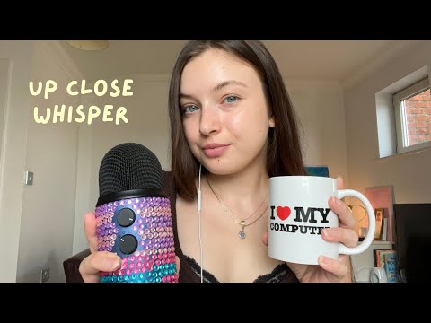 ASMR celebrity gossip | close up whispering ☕️