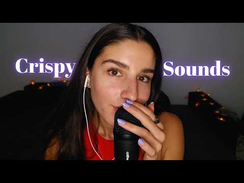 ASMR Crispy Sounds for Sleep & Relaxation Directly on the Mic