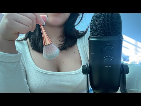 ASMR 팅글 돋는 마이크 브러싱| 입소리는 덤| 세가지 버전| mic brushing asmr| no cover, foam cover, fluffy cover