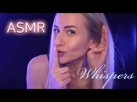 ASMR | Repeating Sentences (Broken Telephone Game) ~ Up Close & Unintelligible Whispers ✨