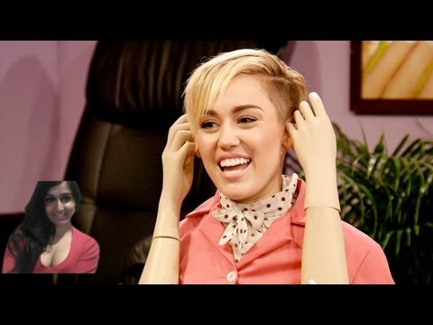 Miley Cyrus and Jimmy Fallon Use Fake Arms in Manicure Sketch VIDEO! - my thoughts