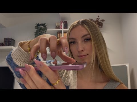 ASMR | fast tapping on 100% SENSITIVITY