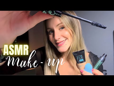 Tu amiga te maquilla para ir de fiesta y animarte💟 ASMR español