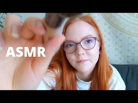 ASMR SUOMI 💜 MEIKKI ROLEPLAY 💜 Meikkaan sut ystävänpäivää varten