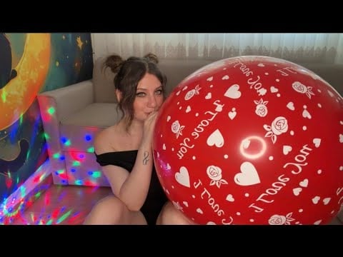 ASMR | Blowing Up A 32-Inch Cattex Balloon 🎈 