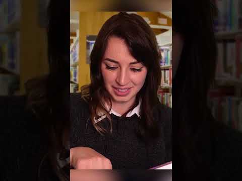 ASMR - The Library has D&D books?! #shorts