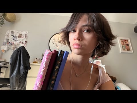 ASMR my journey in journaling !