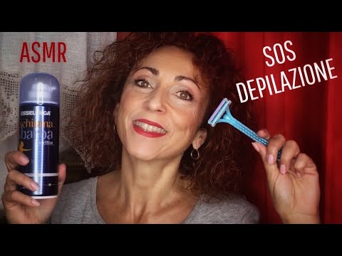 LA TUA AMICA TI DEPILA [asmr ita] SHAVING Roleplay