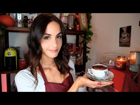 Il Café più rilassante che ci sia | ASMR ITA | Coffee Shop Bar Roleplay ☕️