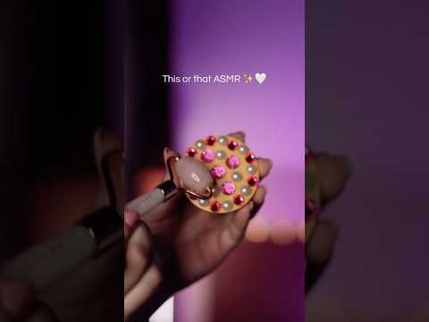ASMR This or That? ✨(Ultra tingly)