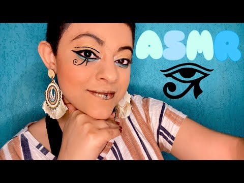 Segredos do Nilo: Sessão ASMR de BELEZA FARAÔNICA (passo a passo sussurrando) 🌊⏳🇪🇬🏜️