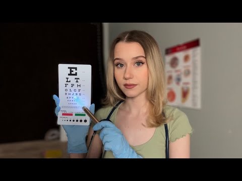 ASMR Detailed Eye Exam (Flashlight Triggers)