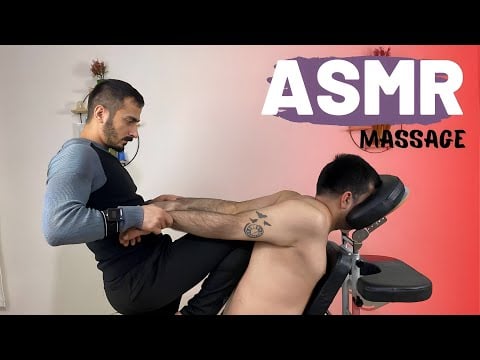ASMR MASSAGE YAKUP - HEAD,NECK,SHOULDER (CHAIR MASSAGE)