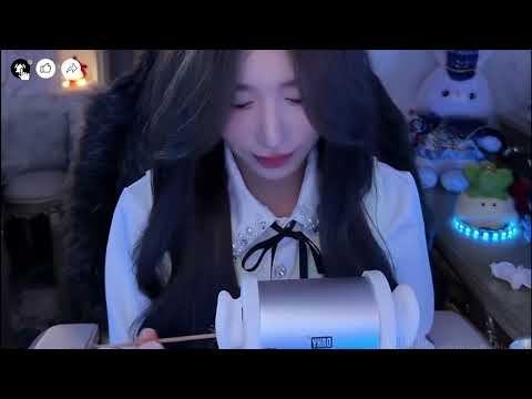 3 Hours Aloe Foam Ear Spa ASMR | 3DIO No Talking Binaural Cleaning with Puff & Wood Tingles