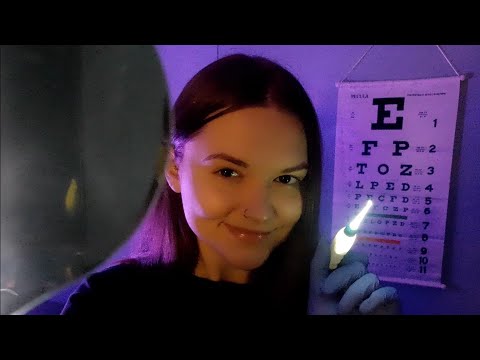 ASMR | Eye Exam in 10 Minutes 👁️ Soft Spoken Doctor Roleplay