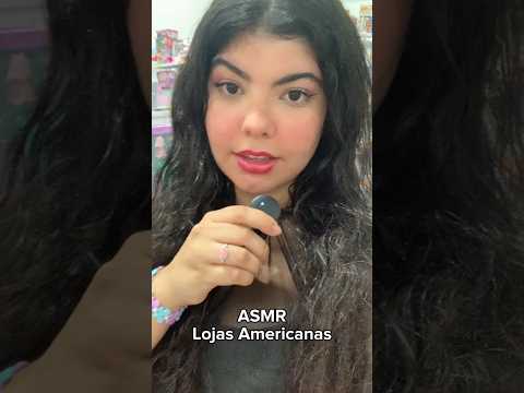 ASMR Lojas Americanas! Querem um desse longo? ❤️#asmrempublico