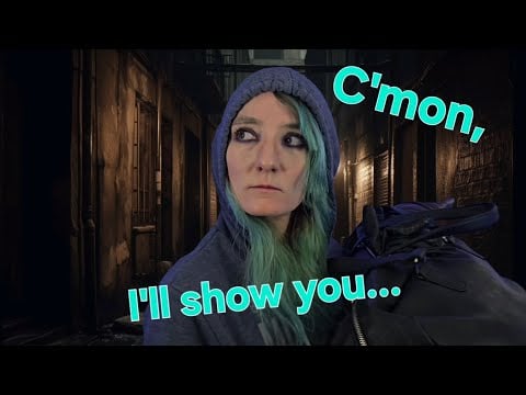 Underground LEATHER Dealer (ASMR RP)(Sketchy/Measuring/Leather/Frantic Leather Brushing)