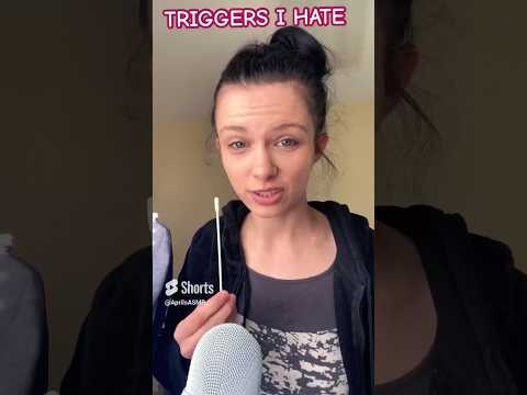 ASMR TRIGGERS I HATE 😡 #asmr #shorts #shortsvideo