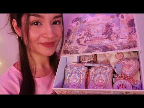 ASMR Most Beautiful Makeup Show & Tell | Haul, Tapping, Whispering