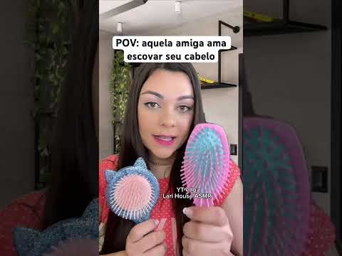 POV: aquela amiga ama escovar seu cabelo #humor #shorts